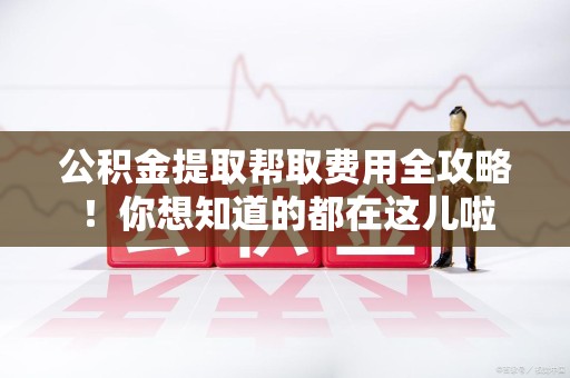 涵江公积金提取帮取费用全攻略!你想知道的都在这儿啦 涵江公积金提取帮取费用全攻略!你想知道的都在这儿啦